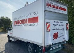 Unser neuer Möbelwagen wurde in Dienst gestellt.